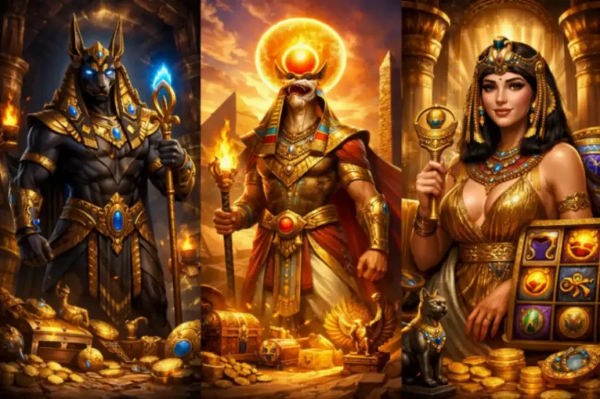 Новые слоты Анубис Ра Клеопатра топ игры